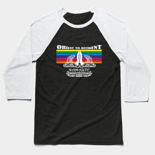 Orient To Occident - NAMASTE Baseball T-Shirt